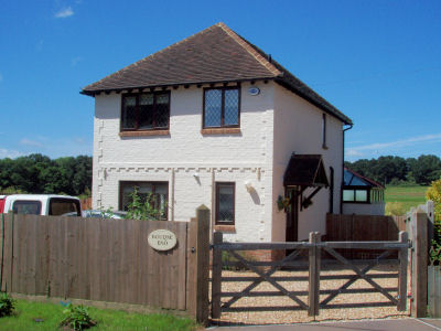 Bourne End is a tasteful new build at the Southern extremity of the village Bourne End is a tasteful new build at the Southern extremity of the village