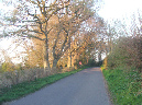 Nutbourne Road, Nutbourne near Pulborough, West Sussex on a Spring evening in 2010. For a larger version of this image visit our Virtual Nutbourne feature.