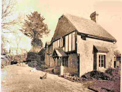 The Old Manor House in Nutbourne has a proud history that may even stretch back to Roman times. The picture shows the fine house in about 1940